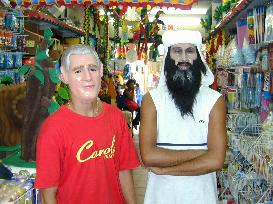 Bush joins bin Laden in Rio's carnival